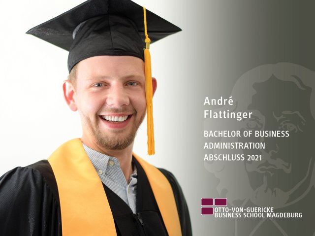 André Flattinger (BBA-Abschluss 2021)